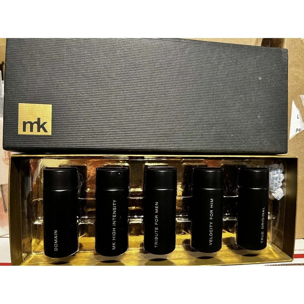 Mary Kay MK Men's Travel Collection Assortment of 5 Fragrances New in Gift Box